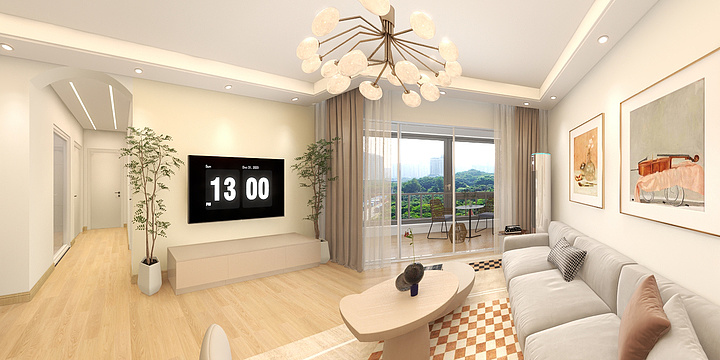 设计吕工-融创二期184-2501李小姐雅居-装修设计方案