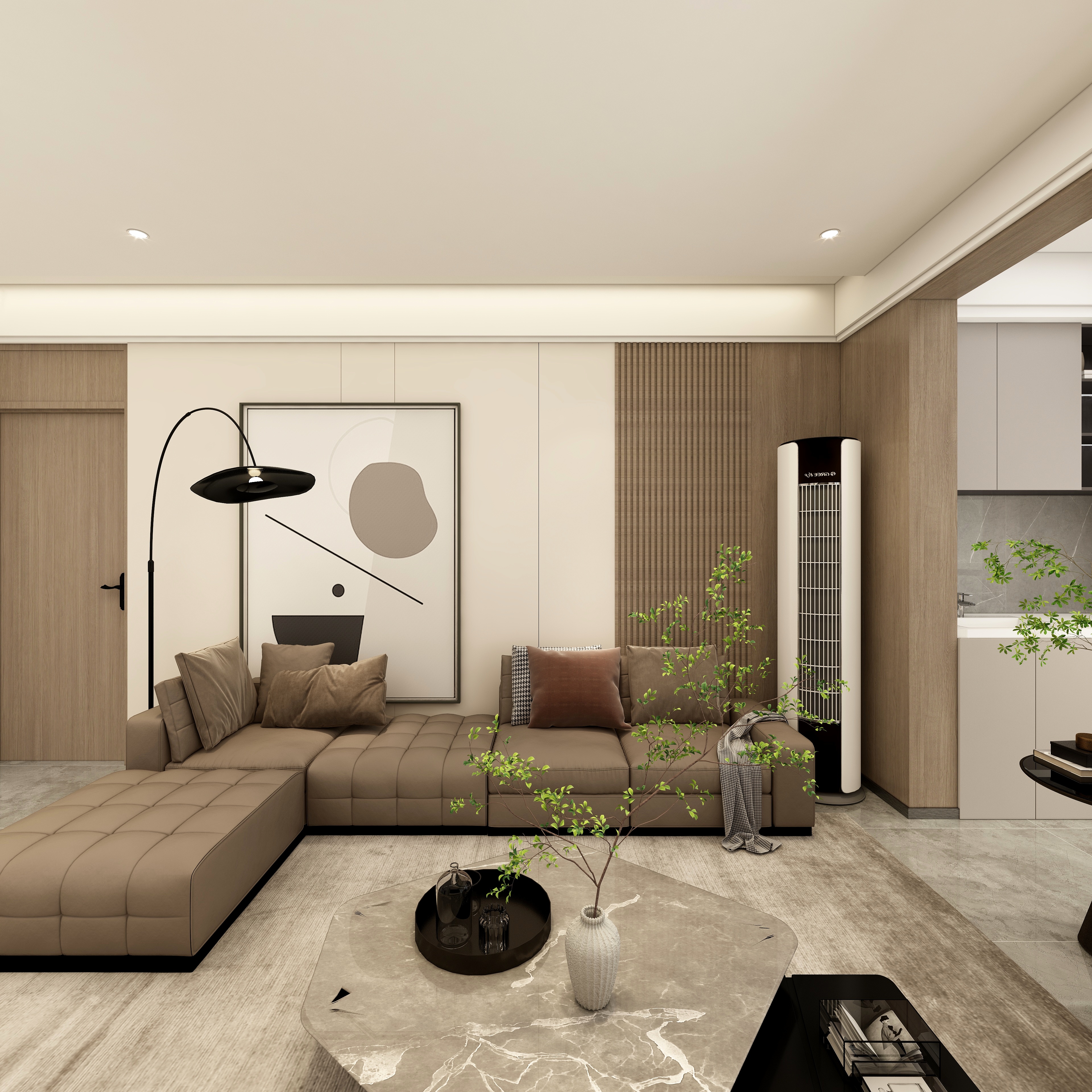 全景VIP设计-现代意式简约风格-装修设计方案