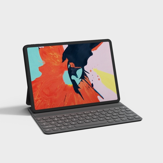 Modern IPAD with keyboard