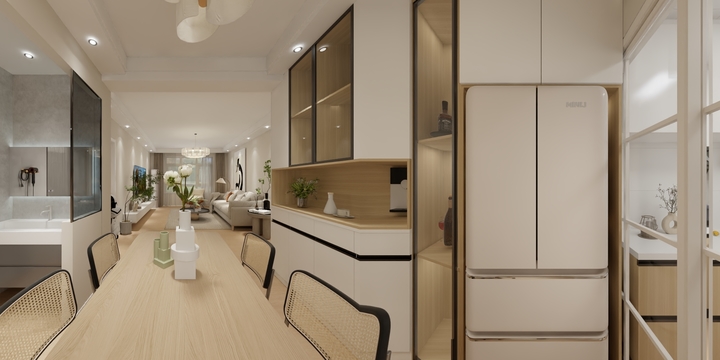 设计师-何-牡丹花园日式极简王博129-副本-装修设计方案