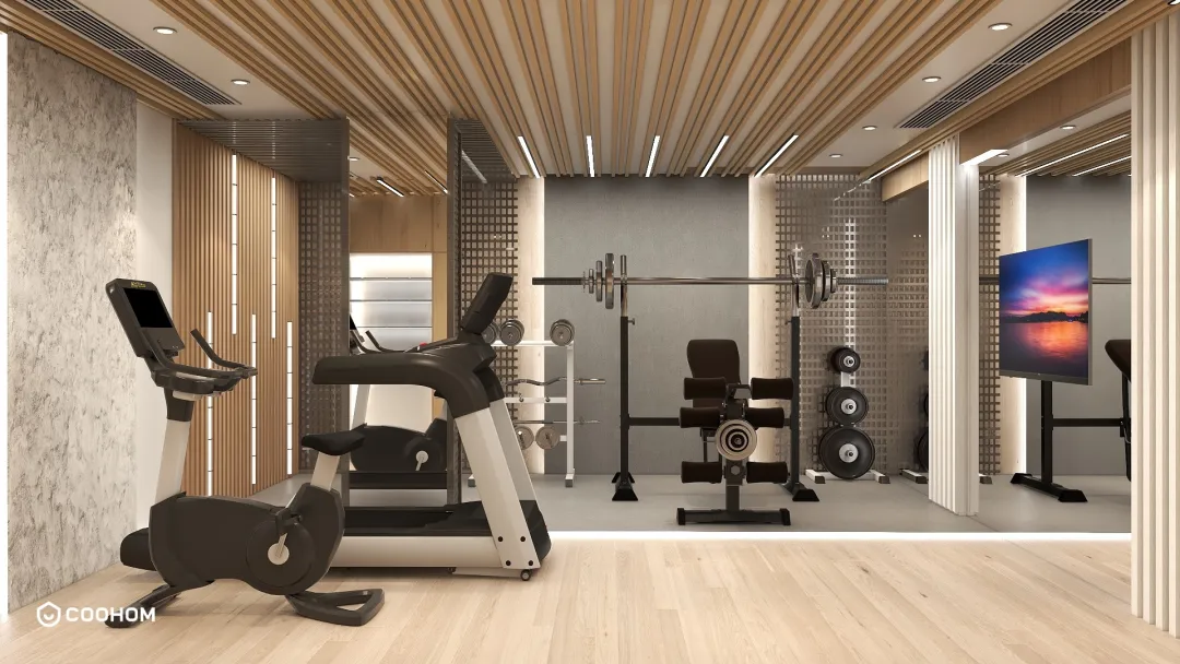 icell.mustafa的装修设计方案:Indoor Gym Design