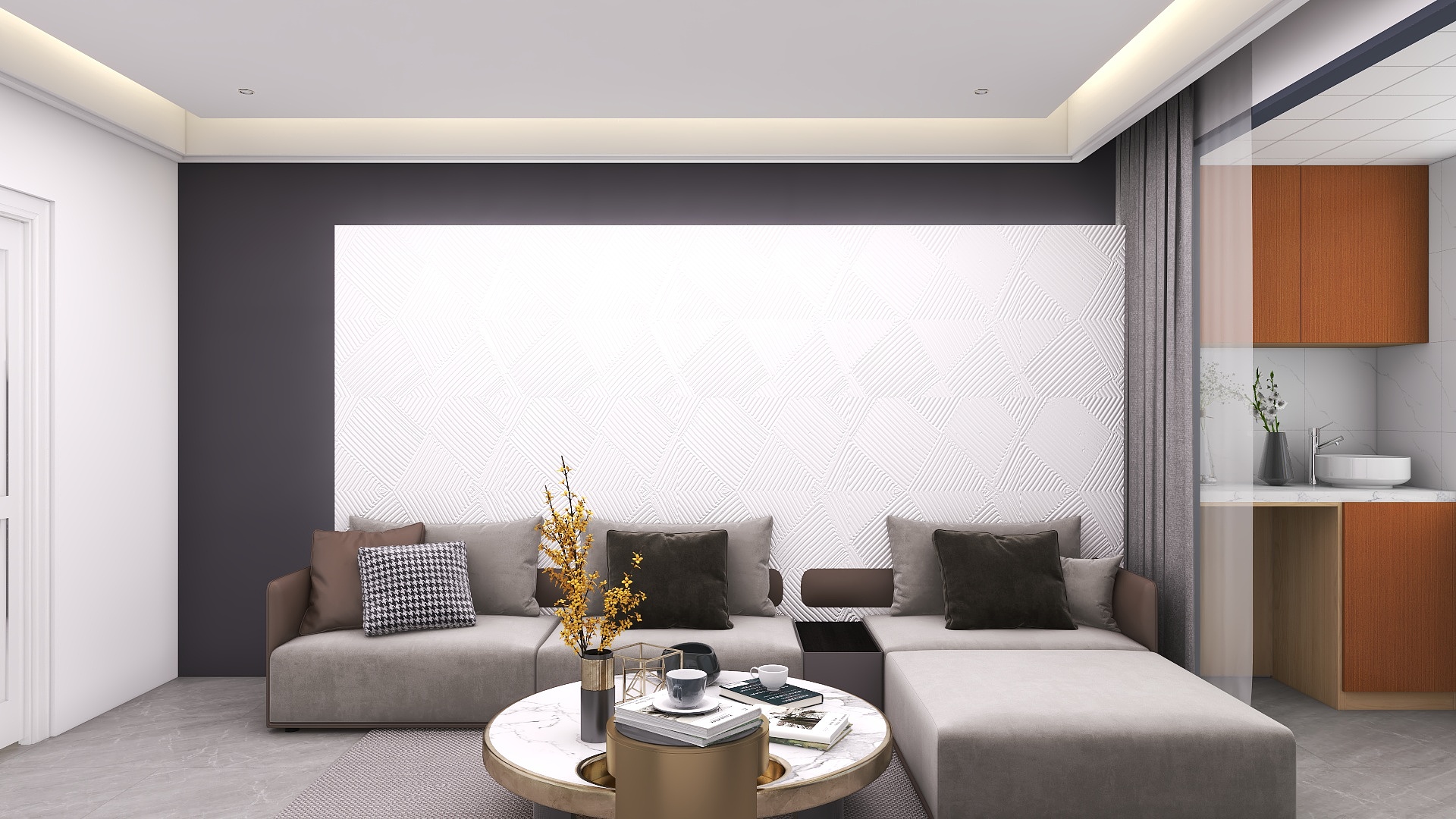 AFC跟风侠之百事可乐-山水华庭-装修设计方案