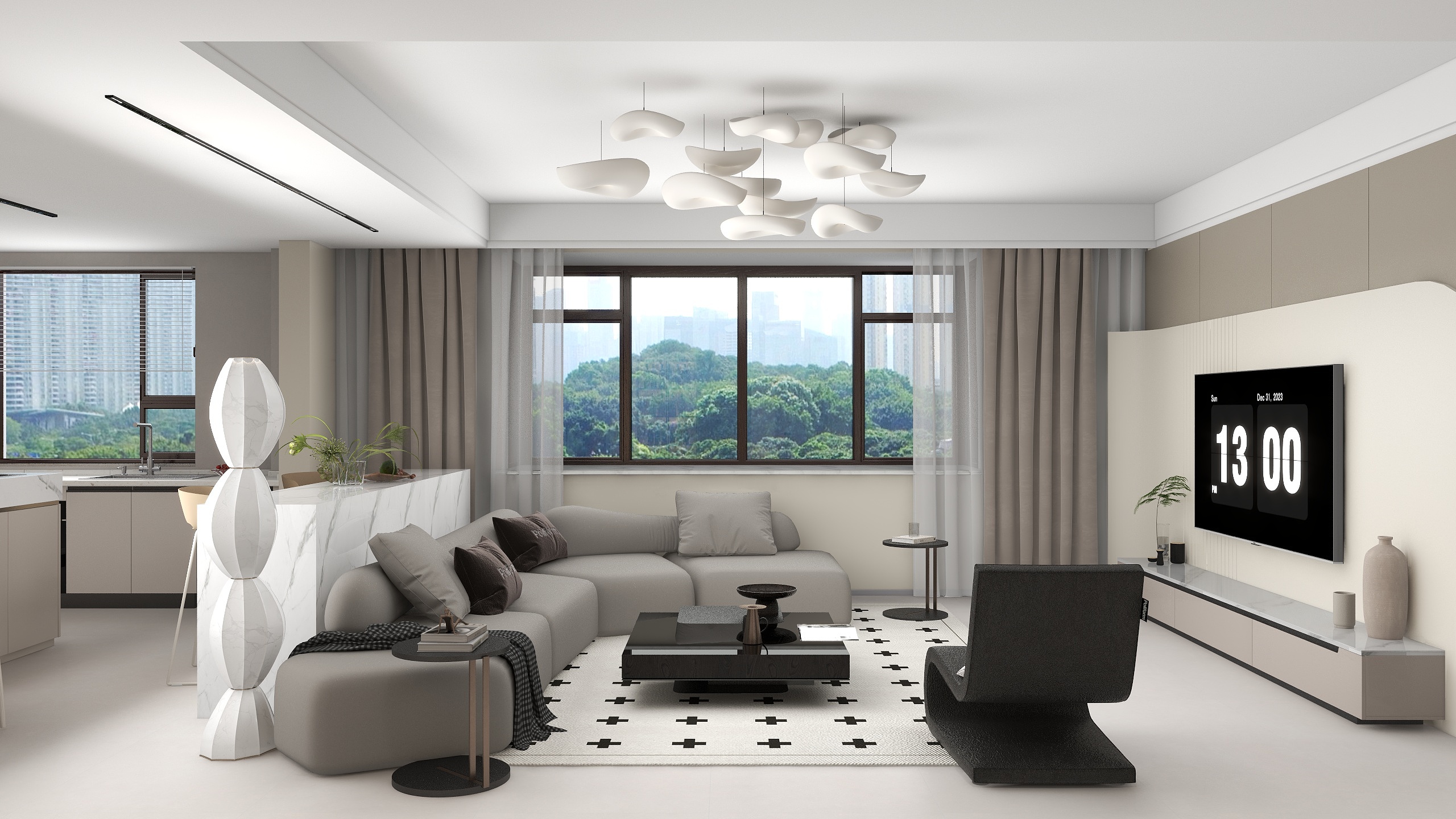 志邦全案设计师-都市枫景-装修设计方案