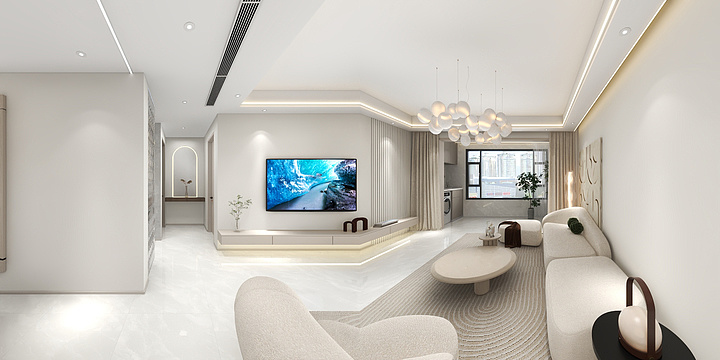 F高端设计-建业生态城-装修设计方案