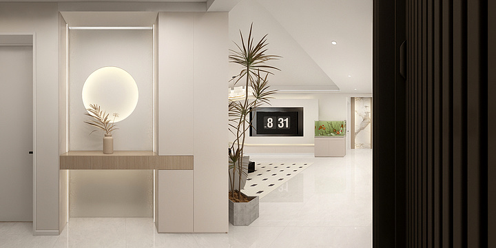 芳华设计董双-玖号院16-702最新-装修设计方案