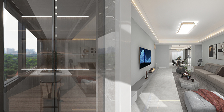 麦格家李健-海河湾2-1-401-副本-副本-装修设计方案