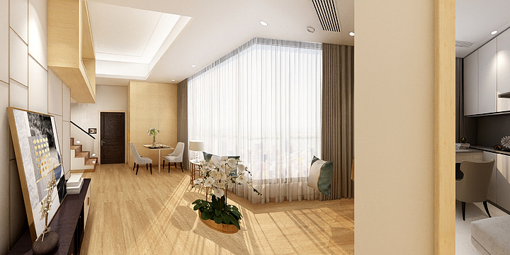 鑫贵装饰4-史南桥|《德信杭州之翼》效果图-装修设计方案