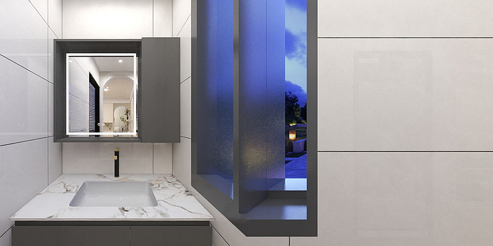 夏欧巴-公寓奶油风-装修设计方案