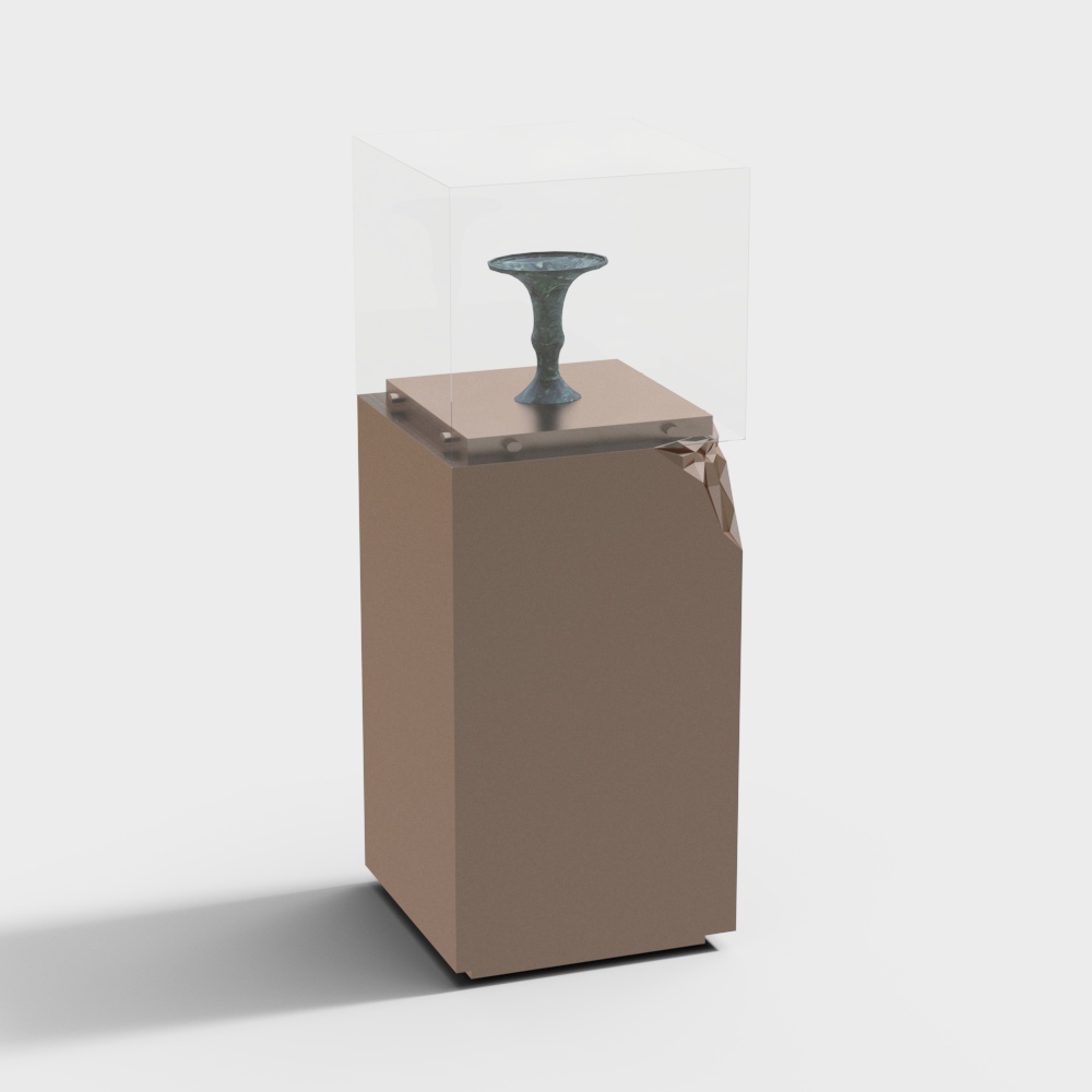 博物馆展台3D模型