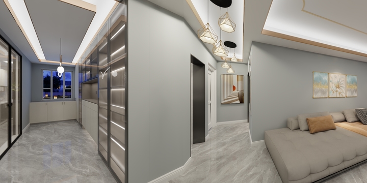 飞帆装饰设计-金沙绿景苑-装修设计方案