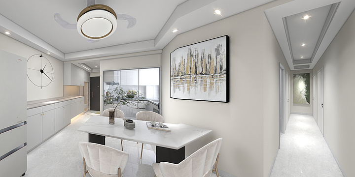 室内设计McEI-华熙18栋1903室-装修设计方案