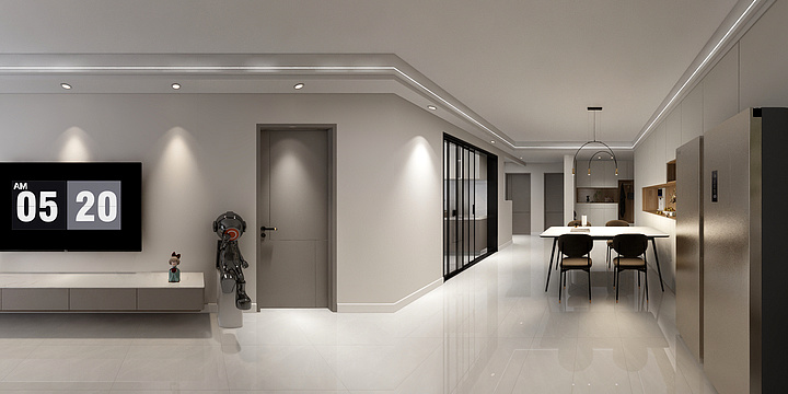 骏腾全案设计-雍锦汇方案效果图-副本-装修设计方案