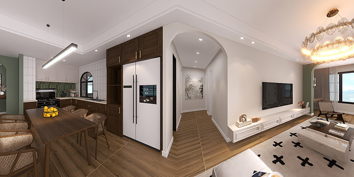 全案设计师李之-富临大都会常姐-装修设计方案