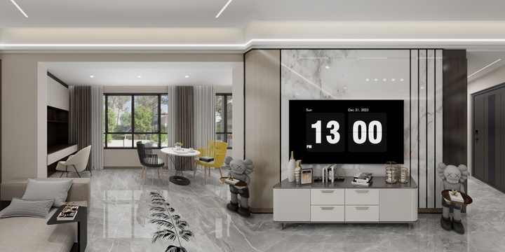 设计师黎浪-江南现代风格-装修设计方案