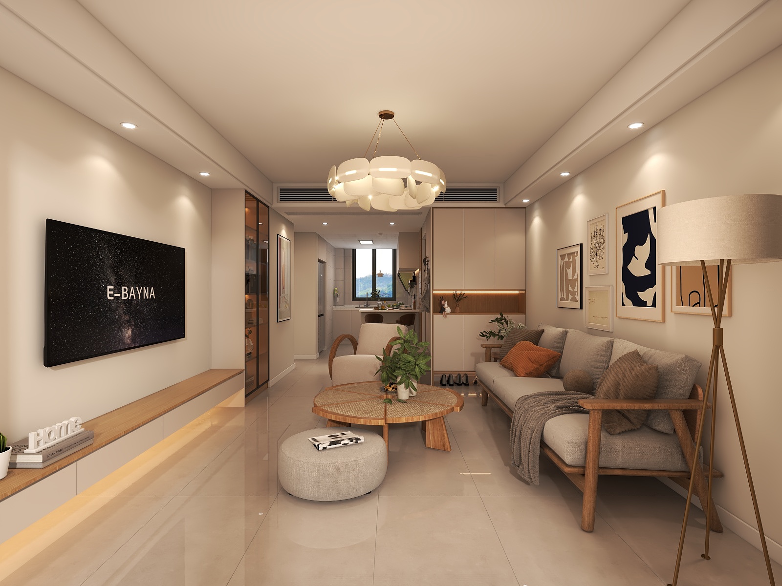 夏梦焱-北欧风装修效果图