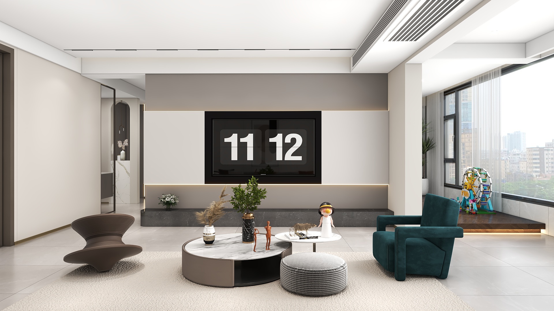 铭舒全案VS吉而高定-刘西峰-双清院子163㎡4室装修效果图