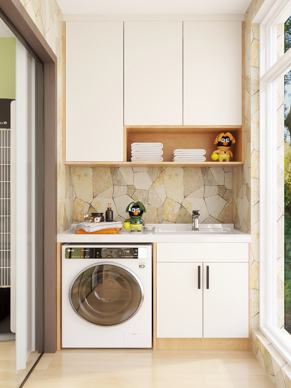 热心设计师1-104㎡装修效果图