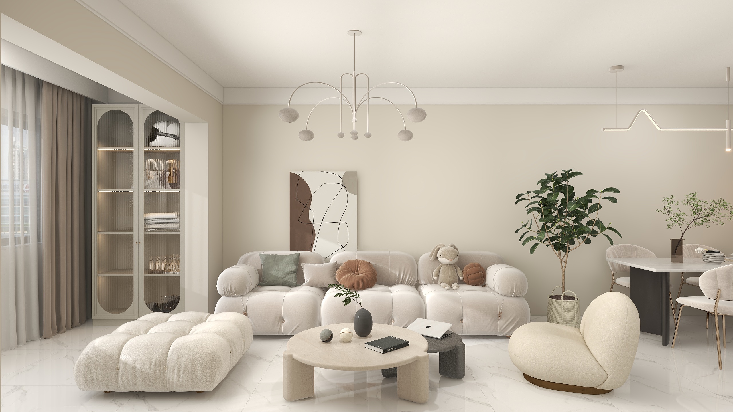 L.fc@-保利和光尘樾cad-装修设计方案