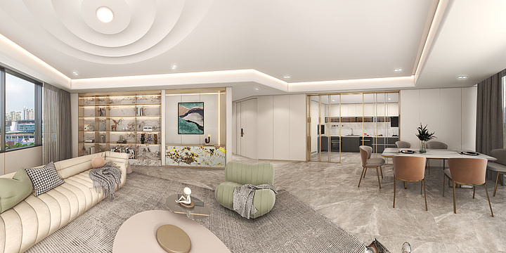 小老弟Sgzv-凤凰台244㎡5室-装修设计方案