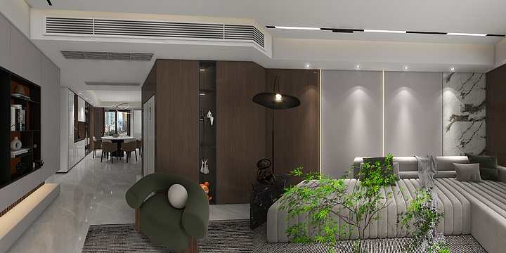 設計黃興盛-中煤新时代11#4室-装修设计方案