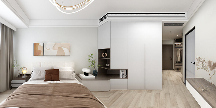 设计师唐洪伟-龙湖水晶郦城李女士雅居-装修设计方案