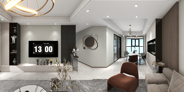 胡小辉-影源新块-装修设计方案