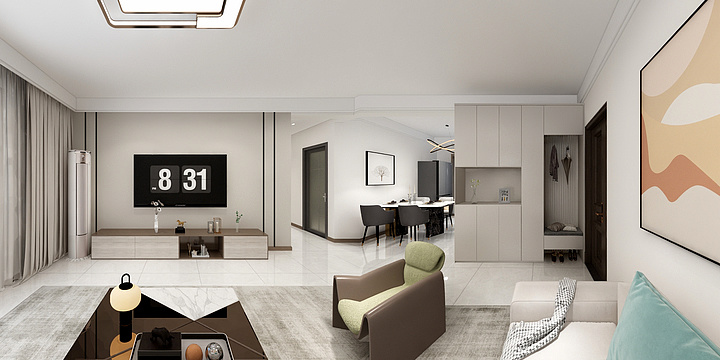 室内设计丨Mir李-先河国际东区130-装修设计方案