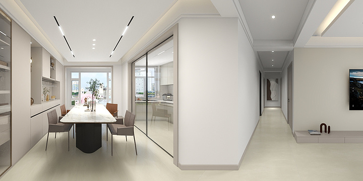 沂水房产界霍建华-城投华府小赵-装修设计方案