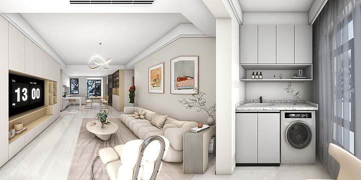 Ericbrown-承弘文化6-14奶油风-装修设计方案