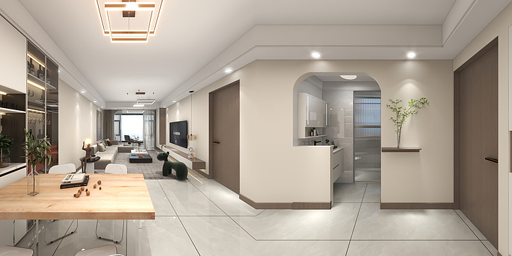 青柠檬-ing-珠江御景——温馨简约-装修设计方案