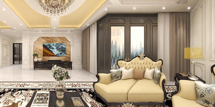 欢晟笑语装饰设计事务所-常庄自住房-副本-副本-装修设计方案