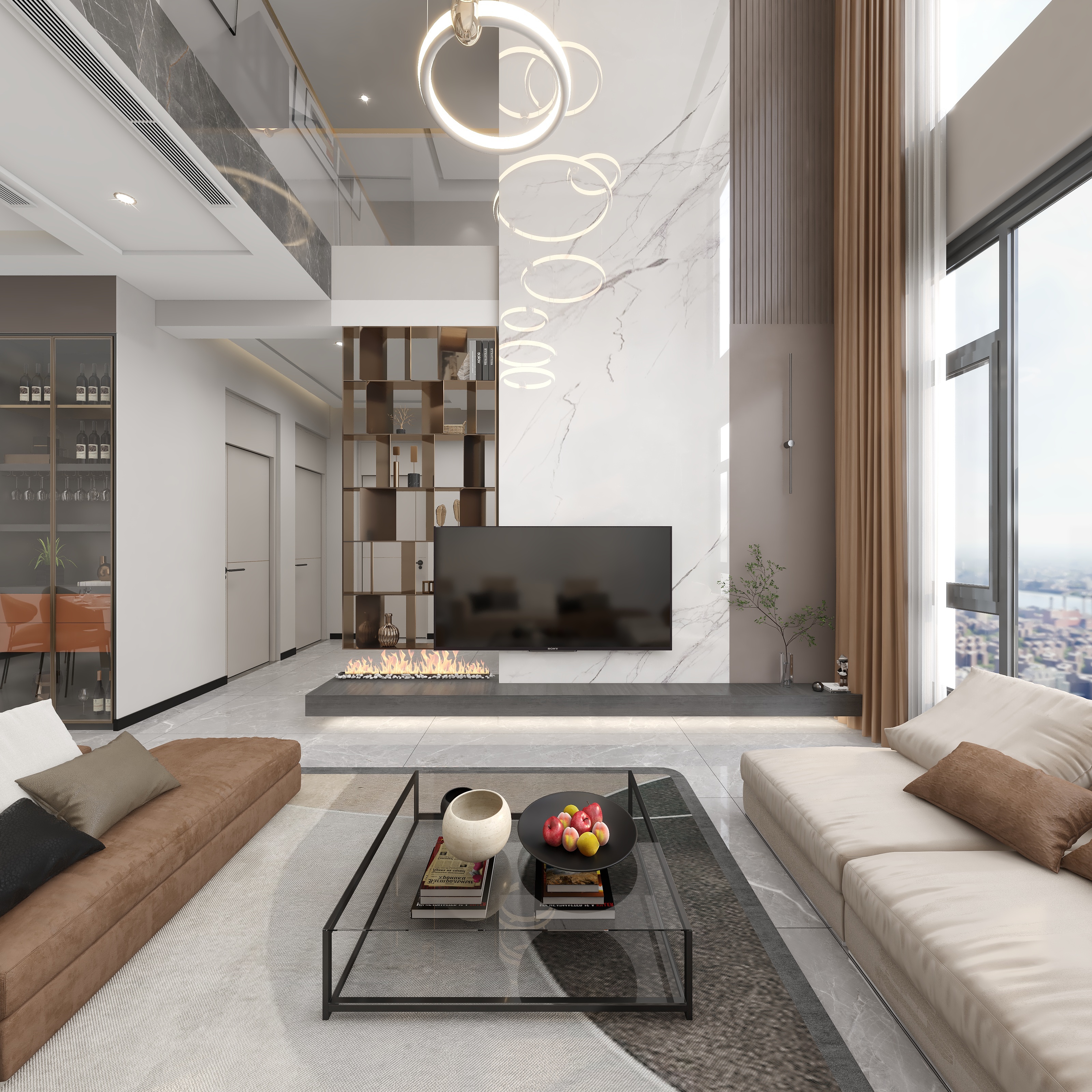 拾艺|唐伟-现代简约跃层-装修设计方案