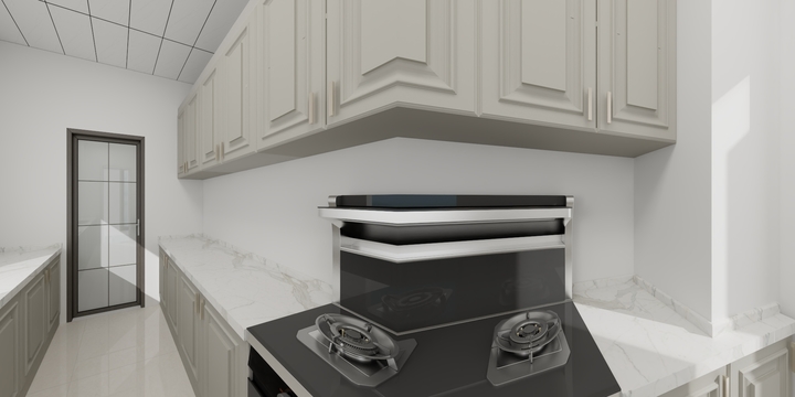 名舍-澜泊湾厨房-装修设计方案