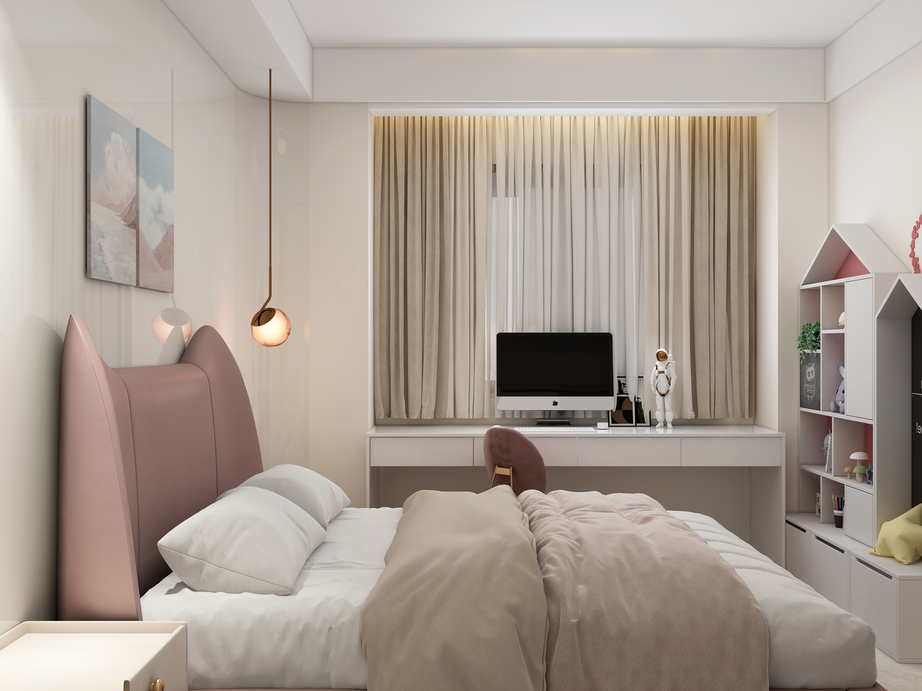 李汉文-德信君宸黑白灰风格-装修设计方案