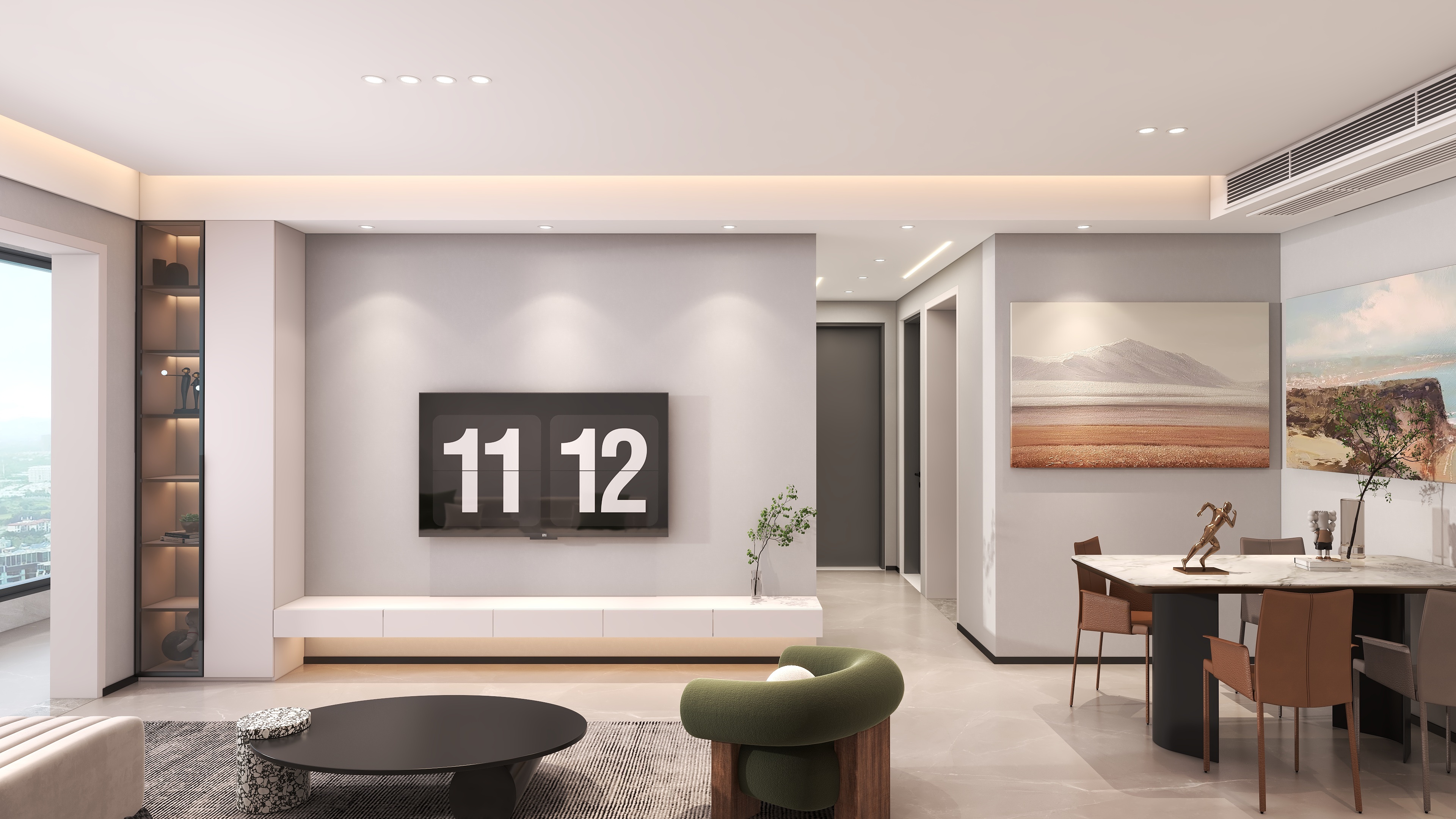 Ms装饰设计工作室-建业碧桂园·龙悦城106㎡2室-装修设计方案