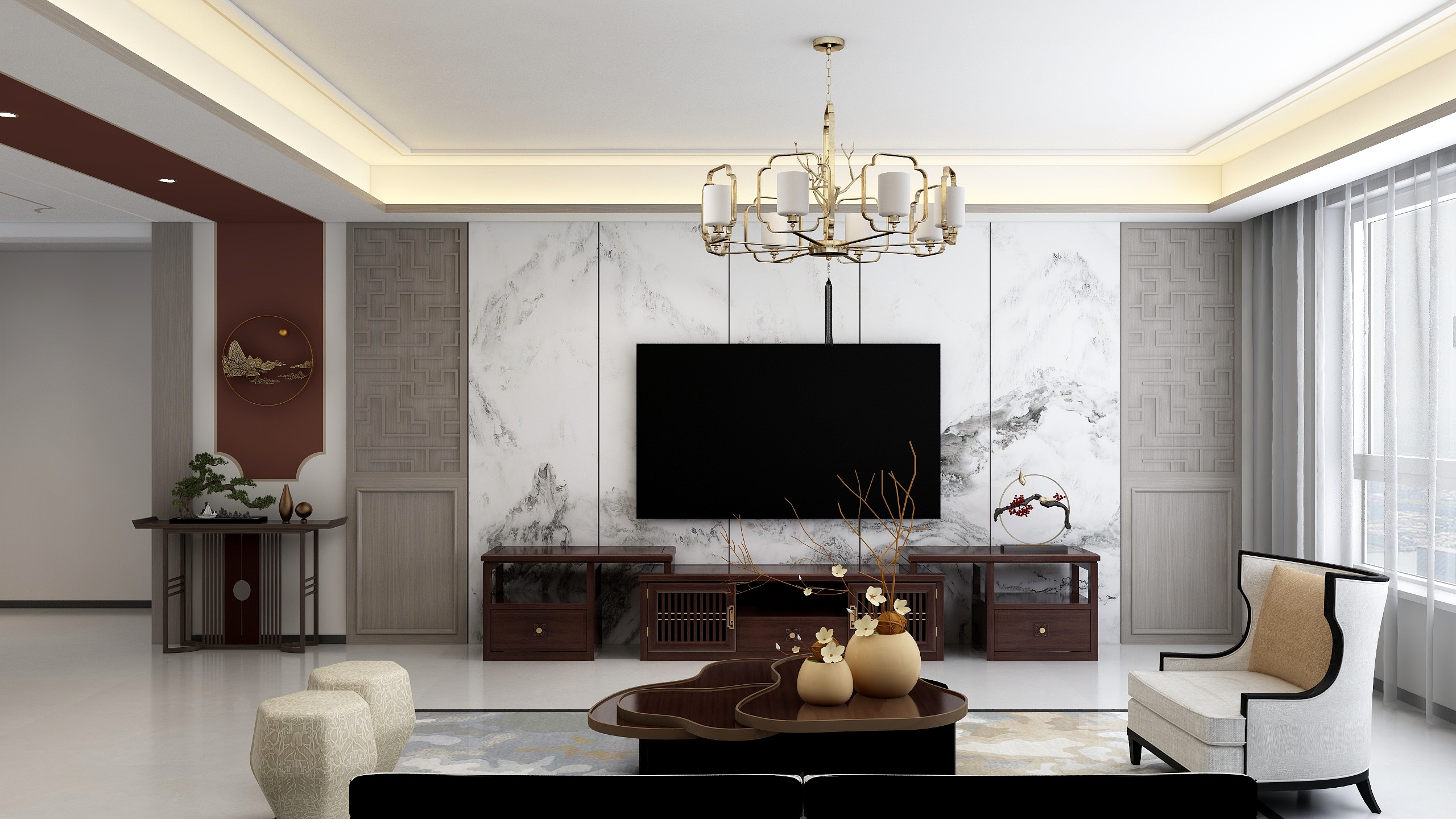 昕语轻鸿-滨河首府15-1-801-1-3-装修设计方案