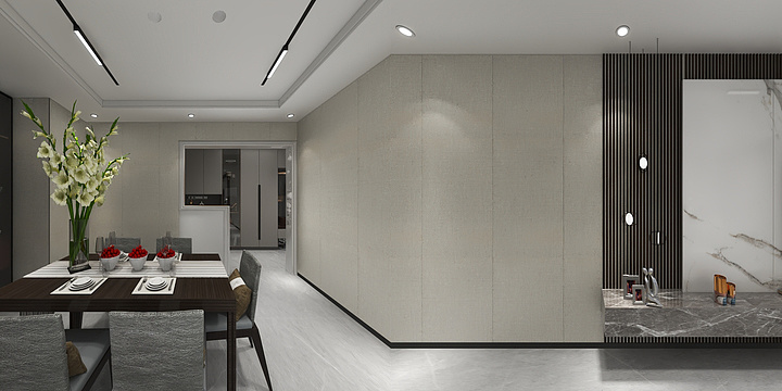 Alandi-保利东湾55㎡-装修设计方案