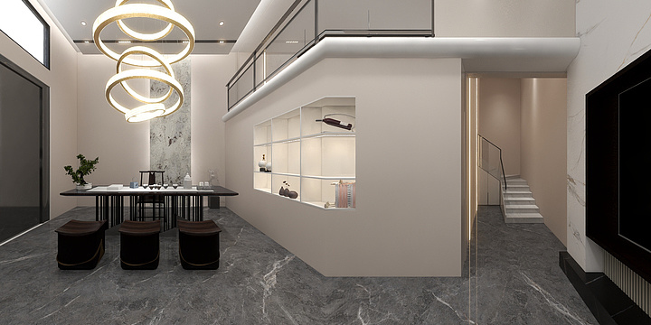 宁德微雅达岩板-李园新村-装修设计方案