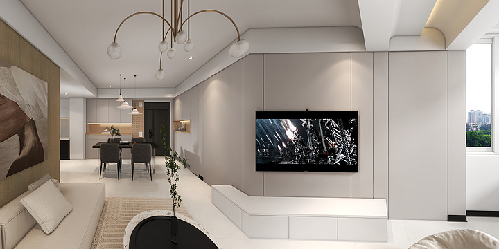 雷鸣装饰设计有限公司-涌尾大街709房-装修设计方案