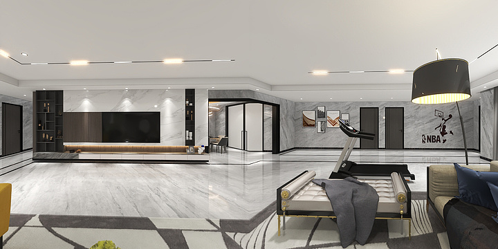 沈帅杰-国外自建别墅-装修设计方案