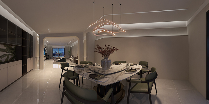 四海装饰小龙-温塘-瑞泽苑-装修设计方案