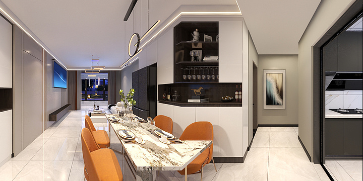 设计朱老师-蓝山108-装修设计方案