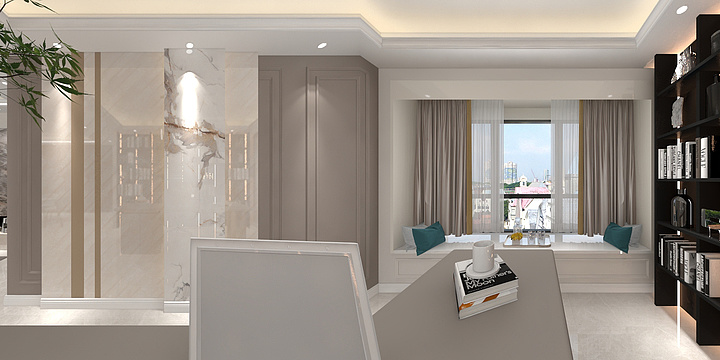 林木灬-仪陇样板间VRH3户型-装修设计方案