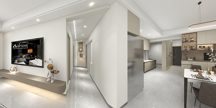 遇见KK-豪门广场2-1-1404-装修设计方案