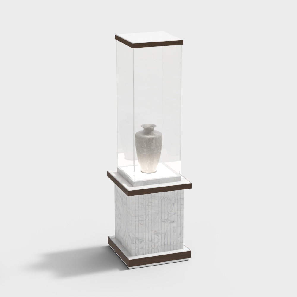 博物馆展台3D模型