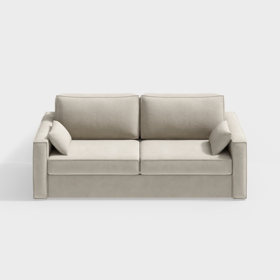 Nordic double sofa