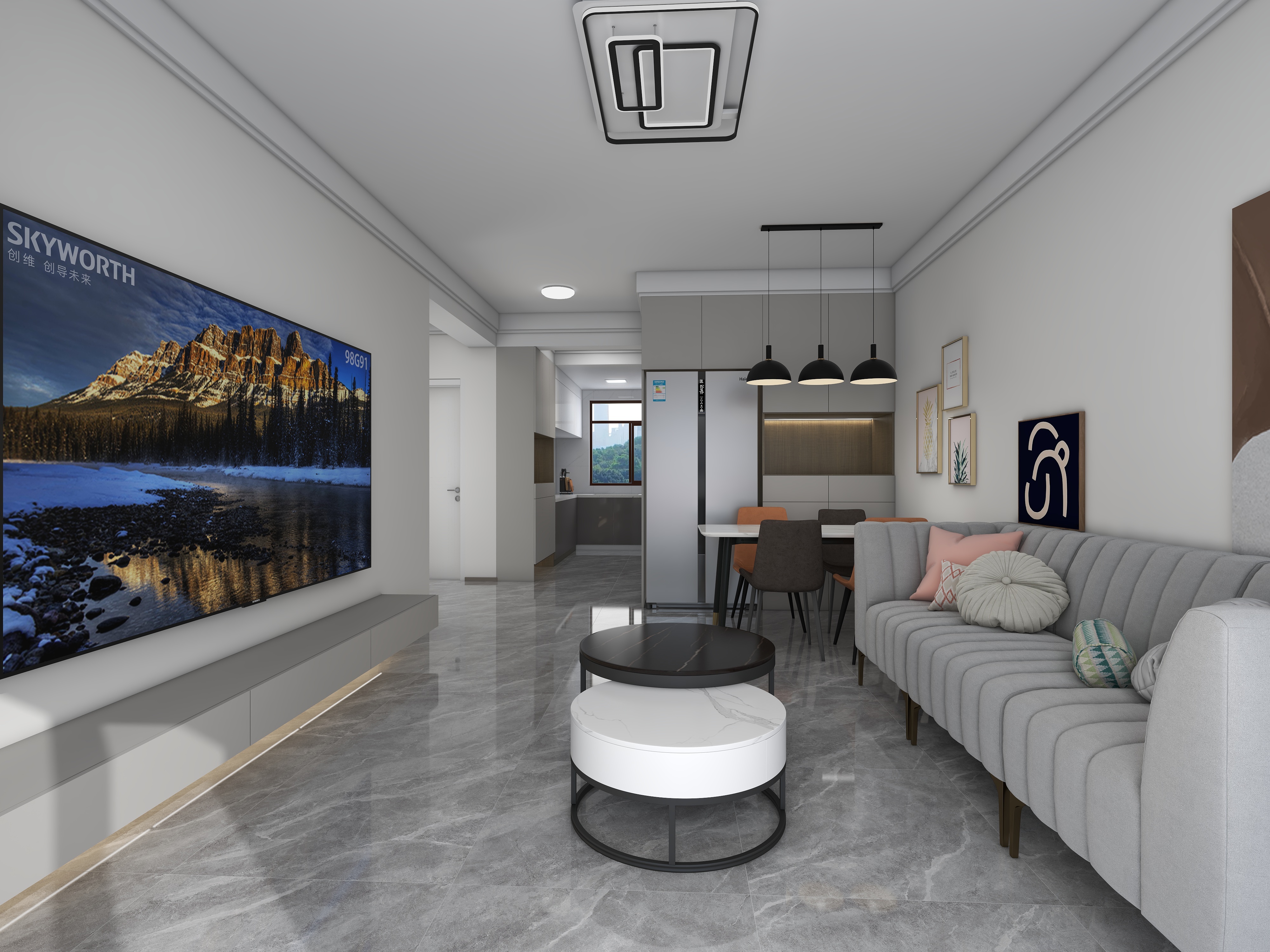 ZHANGXZ0213-碧桂园银河城锦园89平-装修设计方案