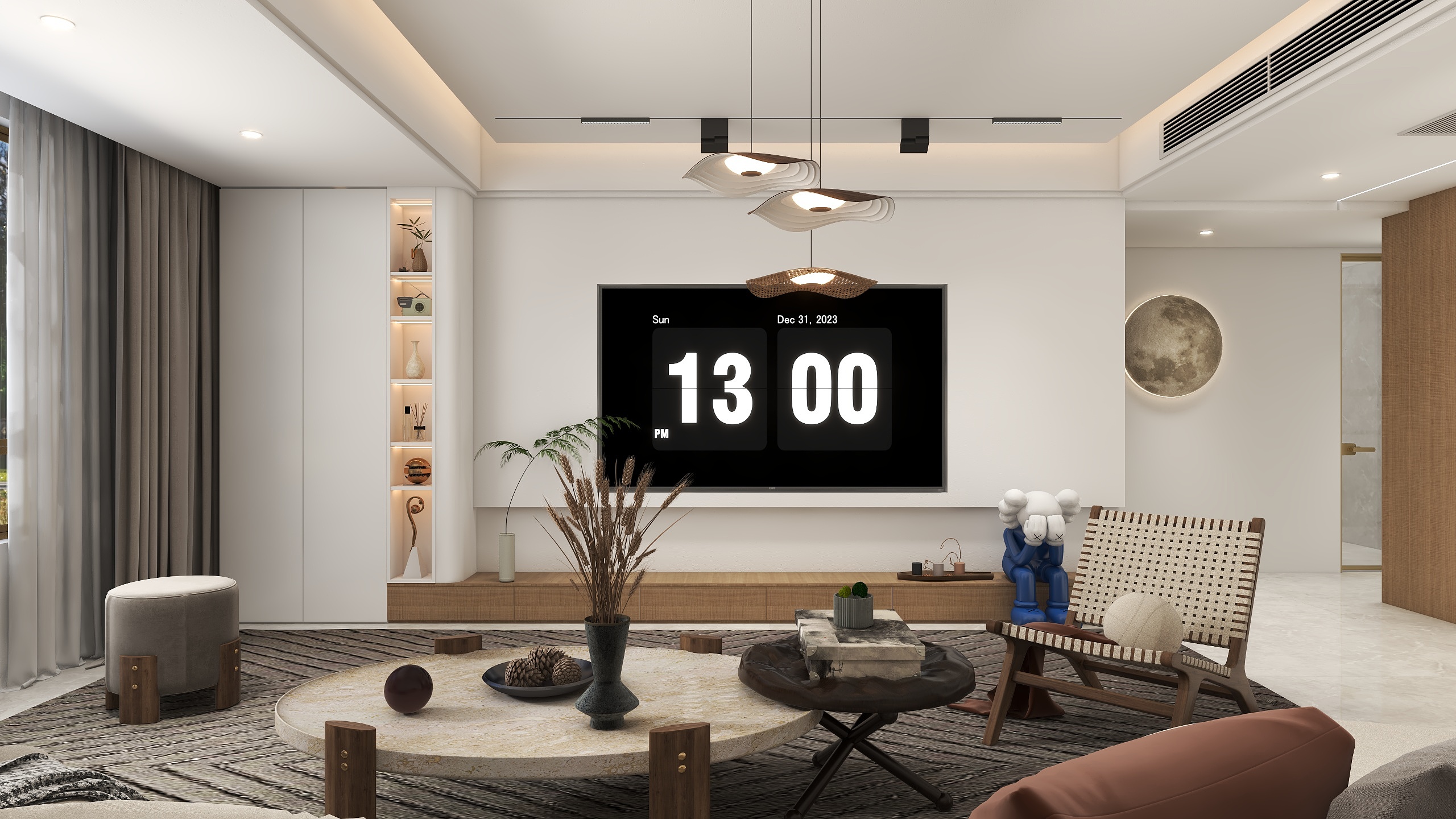 吴俏-龙族誉珑府160㎡3室-装修设计方案