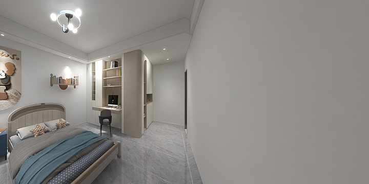 润庭装饰陈亚飞-周至龙记观园-装修设计方案