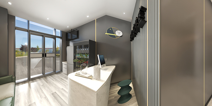 车小姗-汇雀.棋牌室-装修设计方案